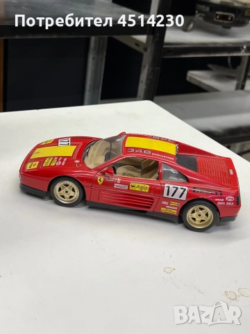 Колекционерски модел Ferrari 348 Evoluzione – мащаб 1:18