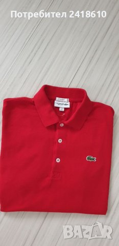 Lacoste Sport Pique Cotton Slim Fit Mens Size 4 - M ОРИГИНАЛ! Мъжка Тениска!, снимка 13 - Тениски - 41458662