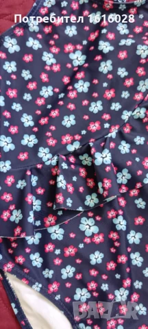 Цял бански за момиче раз.122 / 128 см., снимка 8 - Детско бельо и бански  - 50657780