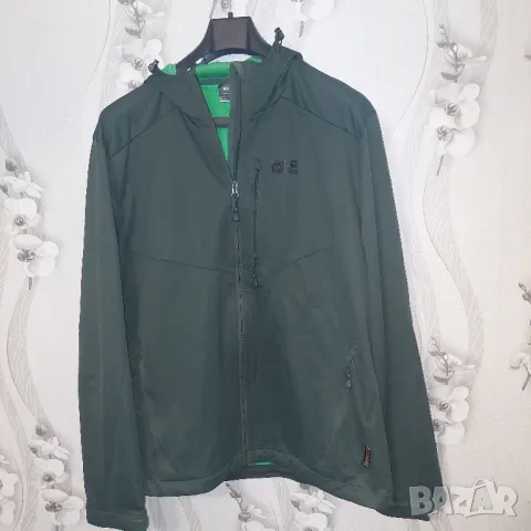 софтшел Jack Wolfskin Stormlock Softshell яке размер - M и XL, снимка 4 - Спортни дрехи, екипи - 47763442