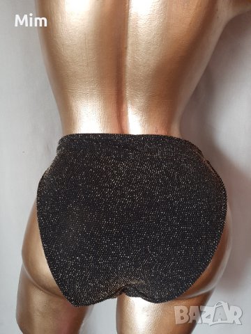 XL Златиста бикини с брокат , снимка 3 - Бельо - 38983529