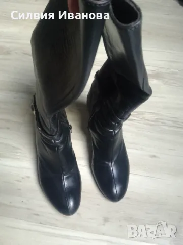 ботуши естествена кожа musette , снимка 3 - Дамски ботуши - 49774646