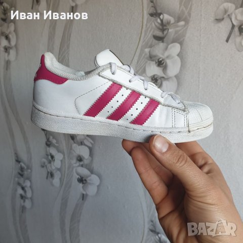 adidas Originals Infant Superstar Foundation  номер 29,5-30, снимка 6 - Детски маратонки - 40231737