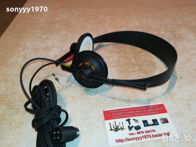 sennheiser hd-410 made in germany-обява 0902221144, снимка 5 - Слушалки и портативни колонки - 35727011