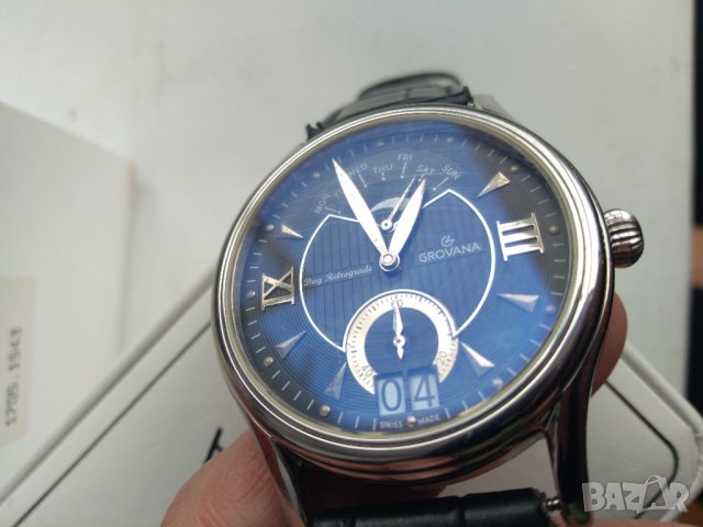 GROVANA 1715 - 1537 Retrograde, снимка 3 - Мъжки - 41984211