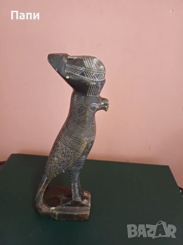 Бог Хор, снимка 3 - Антикварни и старинни предмети - 53601210