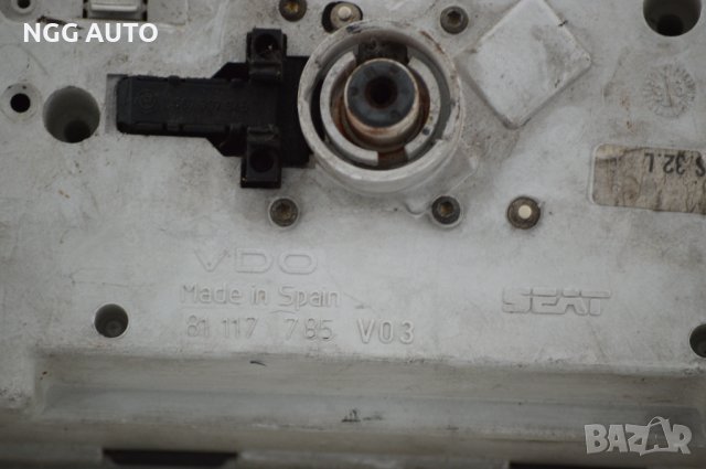 Табло Километраж за Seat Toledo 1991-1999, VDO 81 117 785, 87 001 235, 81117785, 87001235, снимка 6 - Части - 40273100