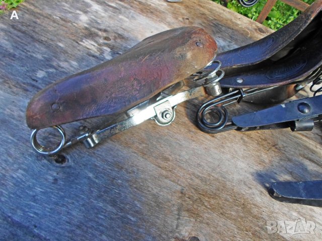 Кожени седалки LEPPER и BROOKS /за части/, снимка 14 - Части за велосипеди - 32378168