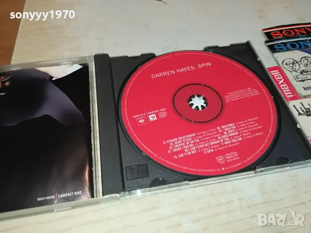 DARREN HAYES SPIN CD 0804251120, снимка 6 - CD дискове - 49807753