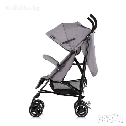 Chipolino Детска лятна количка Милано 6+ до 22 кг платина LKMLN0262PL