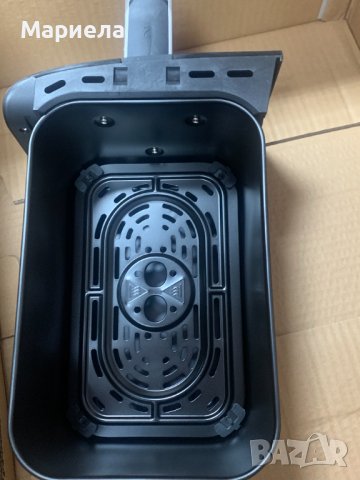 Фритюрник с горещ въздух с двойна кошница / Двоен Еар Фрайър / Уред с Горещ Въздух 2400W, снимка 10 - Фритюрници - 44302628
