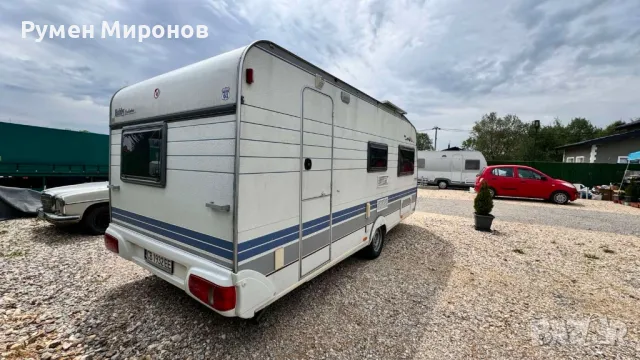 Продавам четири местна каравана Хоби. , снимка 2 - Каравани и кемпери - 50168154