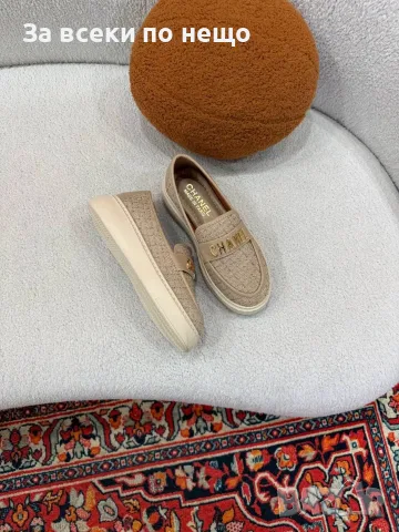 Chanel Дамски Ежедневни Обувки Тип Мокасини С Платформа Код SEM-783, снимка 4 - Дамски ежедневни обувки - 56121055