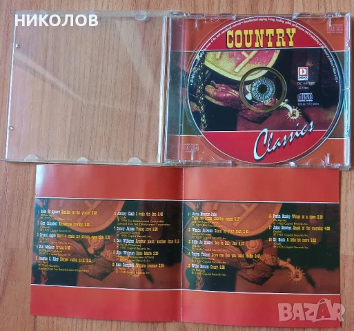 COUNTRY CLASSICS , снимка 2 - CD дискове - 51329106