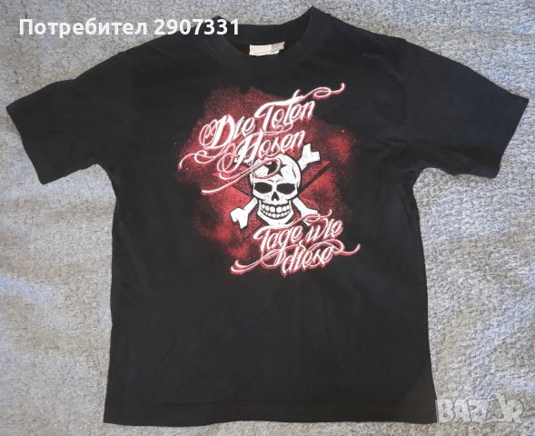 Тениска панк групи die Toten Hosen, снимка 1 - Тениски - 42345861