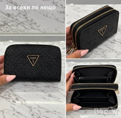 Guess Дамско Малко Портмоне Гес - Различни Цветове Код SBF28, снимка 2 - Портфейли, портмонета - 56229842