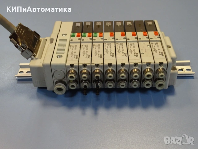пневматичен терминал SMC SQ2-F(SD4895) 8-port Solenoid Valve, снимка 2 - Резервни части за машини - 53151397