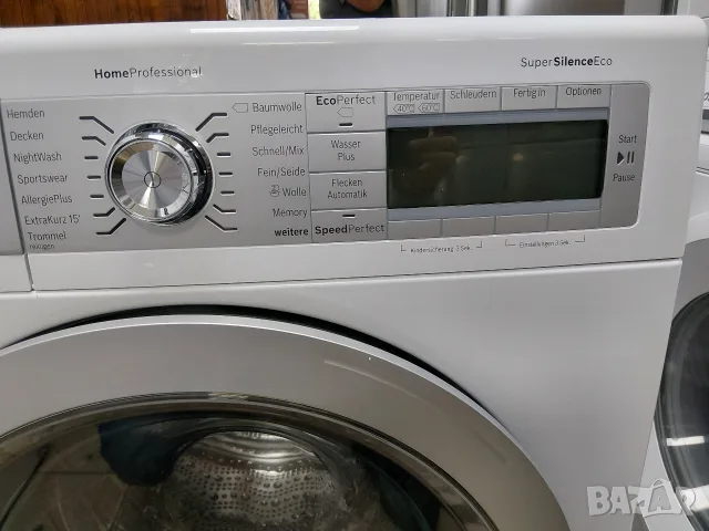 Пералня Бош Bosch Home Profesional A+++ 8кг Made in Germany с 2 години гаранция! , снимка 3 - Перални - 56230162
