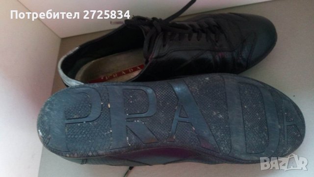 Оригинални обувки Prada, Италия, 38.5 , снимка 6 - Дамски ежедневни обувки - 41533709