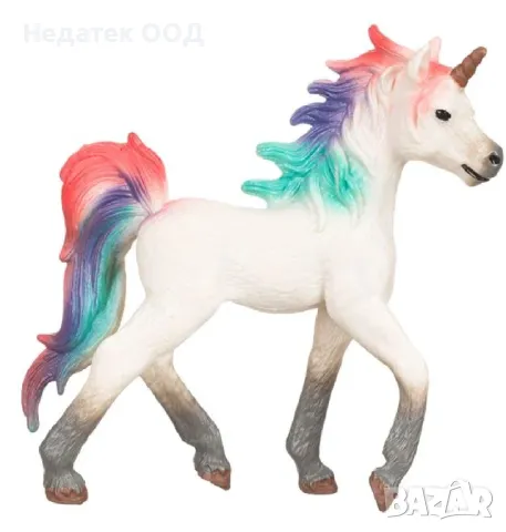 Детска фигурка еднорог, 9x3x9,5 см