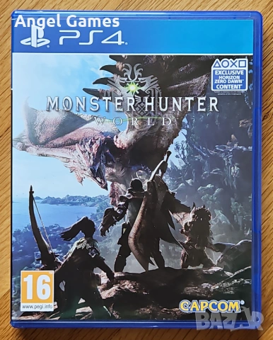 Monster Hunter World PS4 Playstation 4 Плейстейшън 5 PS PS5 диск игра
