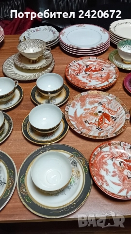 разпродажба на японски и баварски порцелан, снимка 3 - Други ценни предмети - 52622104