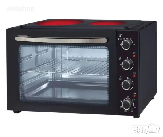 Готварска печка с керамичен плот Oliver Voltz OV51441E45, 4300 W, 45L, 90-230C, Вентилатор, Осветлен, снимка 1