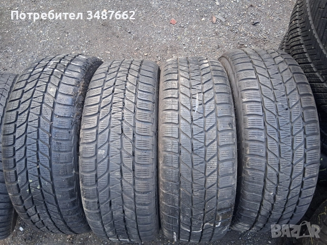 205 55 17 BRIDGESTONE 4броя зимни RUN FLAT 
