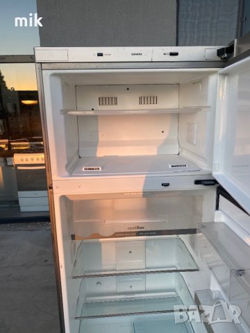 Хладилник с фризер Сименс инокс 170 , снимка 4 - Хладилници - 35756413