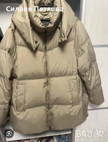 Непромокаемо пухено яке "Massimo Dutti" - НОВО !!, снимка 6 - Якета - 52264279