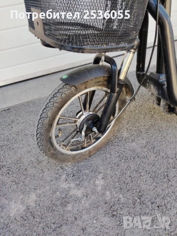 електрически скутер с педали , снимка 6 - Велосипеди - 53837108