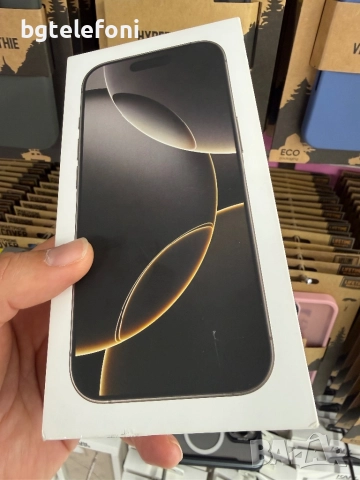 iPhone 16 Pro 128 natural titanium 91% batt , неразличим от нов, снимка 2 - Apple iPhone - 52696865