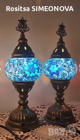 Ориенталски лампи , снимка 17 - Настолни лампи - 41378273