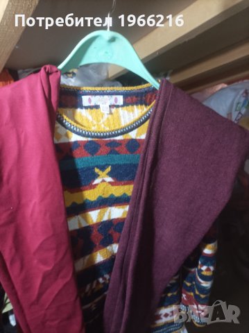 Пуловер и два клина