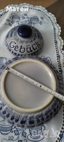 Керамичен съд за съхранение на бисквити* Терин, снимка 10 - Съдове за готвене - 51979306