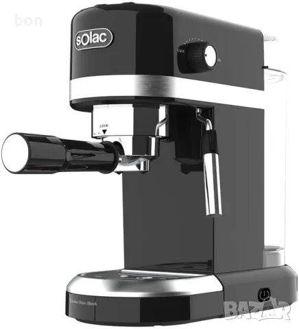Кафе машина SOLAC Taste Slim Black, снимка 2 - Кафемашини - 49448747
