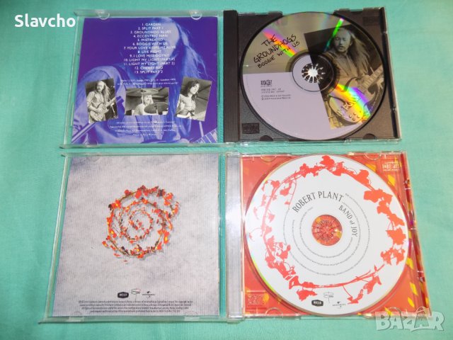 Дискове на - The Groundhogs - Boogie With Us / ROBERT PLANT Band of Joy (2010), снимка 2 - CD дискове - 39393507