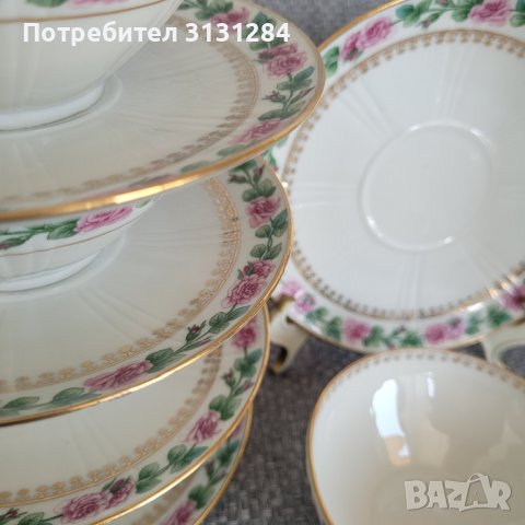 Limoges Haviland редък сервиз за чай кафе 30-те Франция, снимка 9 - Антикварни и старинни предмети - 42180104