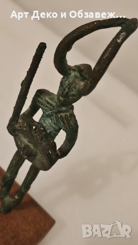 Бронзова пластика, снимка 4 - Статуетки - 53489495