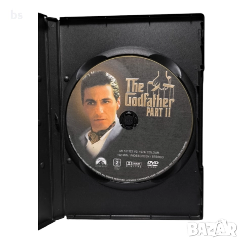 Кръстникът 2 DVD +R DL с бг дублаж , снимка 4 - DVD филми - 51596249