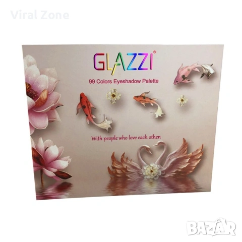 Професионална палитра сенки за очи с 99 различни цветове, снимка 11 - Козметика за лице - 53490137