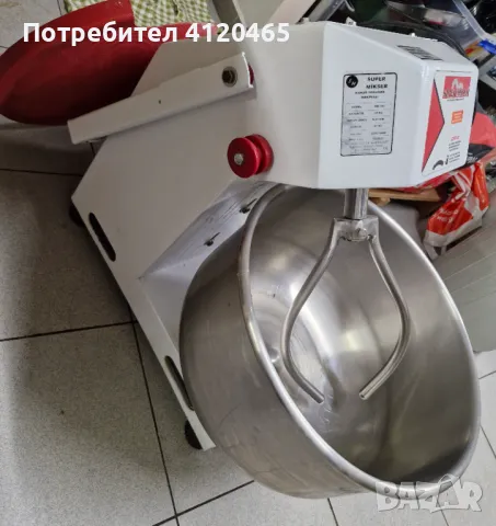 Тестобъркачка, снимка 3 - Обзавеждане на кухня - 49544753