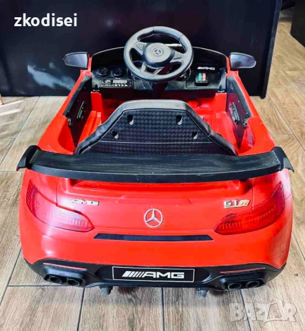 Детска кола MERCEDES ЧЕРВЕНА, снимка 4 - Други - 52874100