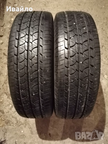 Продавам 2 броя летни гуми 195.70.15C на 1 сезон дот 2019 barum 
