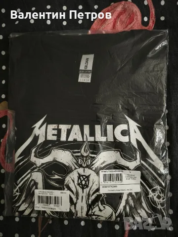 Metal тениска / Оригинален мърч / Нова :, снимка 3 - Тениски - 56226422