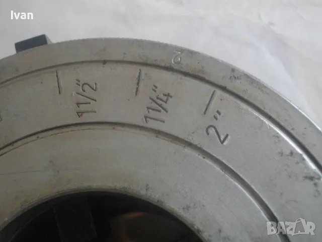 JOPAL 2 Голяма 2 цола резбонарезна плашка резби водопроводни тръби Чехословакия с ножове 1/2-3/4 цол, снимка 8 - Други инструменти - 47799276