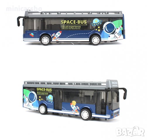 Метални автобуси: Space-Bus & City-Bus, снимка 2 - Колекции - 35734619