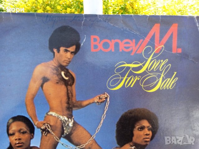 Boney M. ‎– Love For Sale плоча/винил, снимка 2 - Грамофонни плочи - 40502558