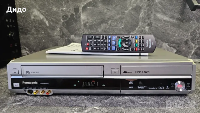 Panasonic DMR-EX99V с оригинално дистанционно управление и упътване., снимка 4 - Плейъри, домашно кино, прожектори - 55962010
