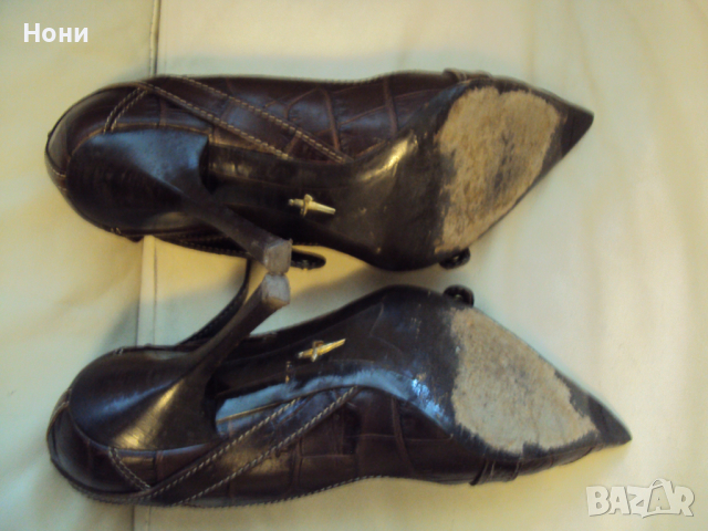 Продавам 100% оригинални кожени официални обувки Cesare Paciotti дамски, снимка 4 - Дамски елегантни обувки - 36127770